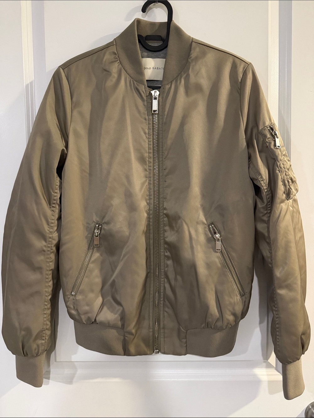 Aritzia Babaton Bomber Jacket Lightweight Zip-Up - #89 - Picture 2 of 8